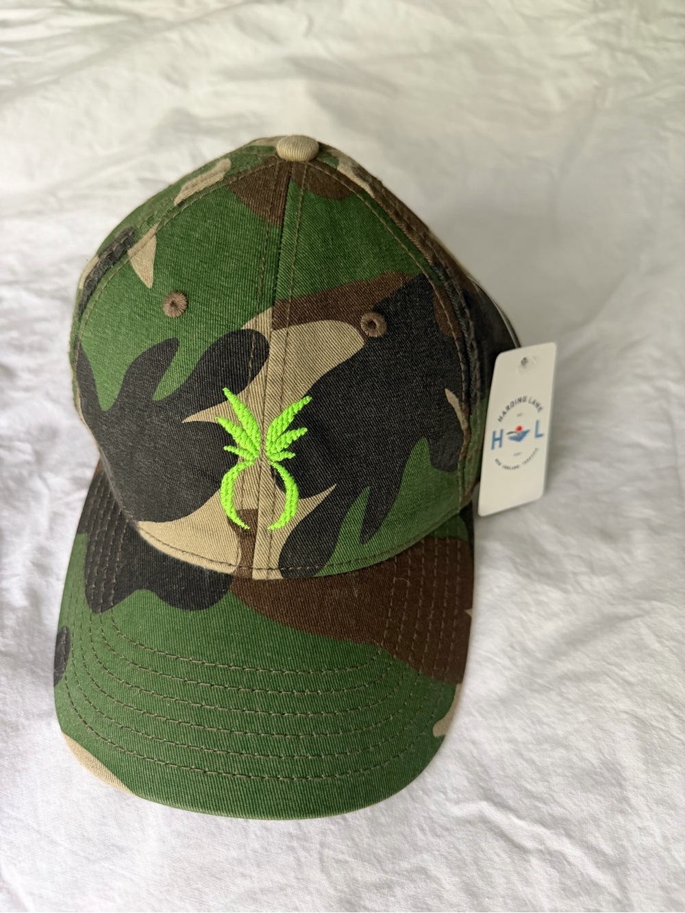 Harding Lane x Dudley Stephens Collab Camo Baseball Cap